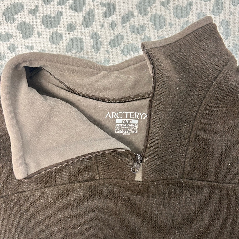 Arc'teryx Dark Brown Fleece Pullover